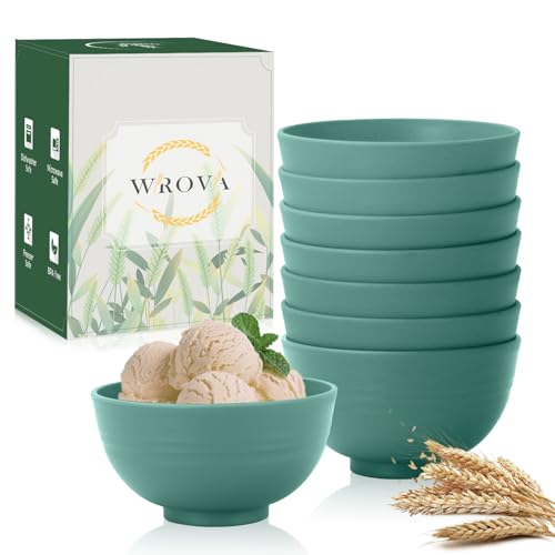 wheat straw snack bowls 10oz set of 8