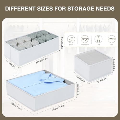 Drawer Organizer Clothes (15 Count)