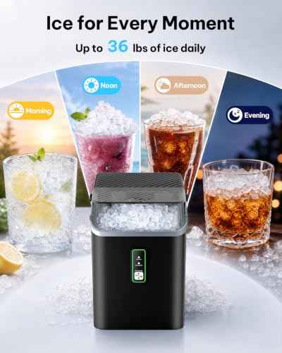 Nugget Ice Maker with Carry Handle