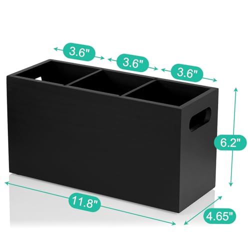 Black Kitchen Utensil Holder for Countertop
