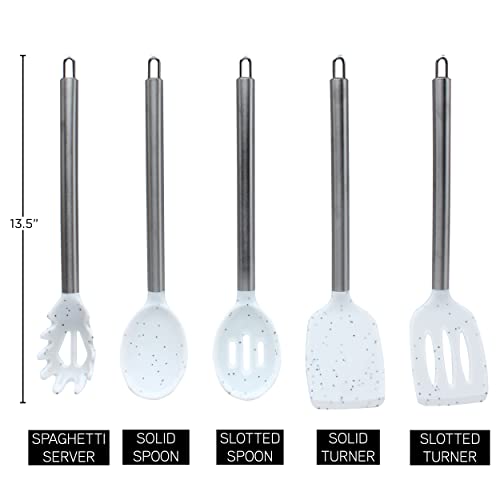 Silicone Cooking Utensils (5 Count)