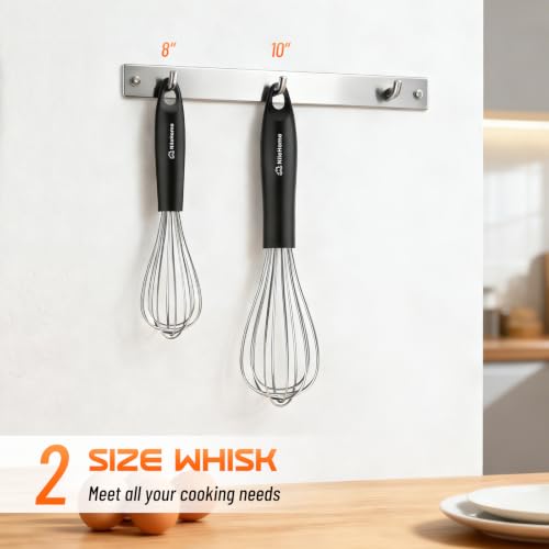 Whisk Set 8" 10" Kitchen Whisk