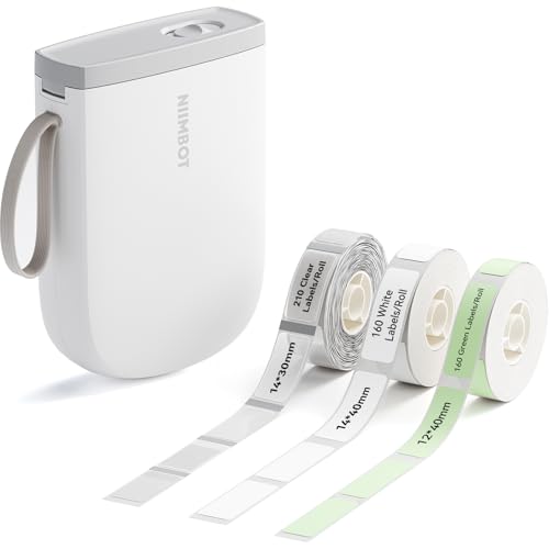 D11 Upgraded Version 300 DPI Label Maker with 3 Tapes
