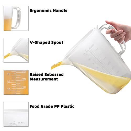 1 Gallon Measuring Pitcher (134 Fl Oz)