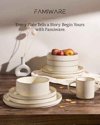 Star Stoneware Dinnerware Sets with Pasta Bowls (16 Count)