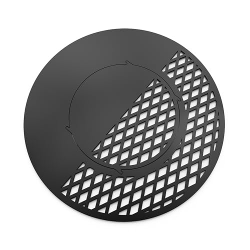 BBQ Griddle and Grate Combo Kit for Weber 22 inch Kettle Charcoal Grills