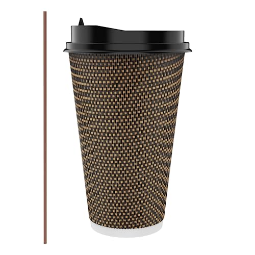 80 Pack 16 oz Disposabel Paper Cups