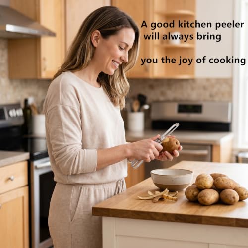 Kitchen vegetable peeler Stainless steel rotary peeler for vegetable and carrot fruit