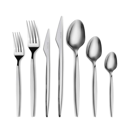 Thor 84 Piece Table Silverware Cutlery Set with Box (84 Count)