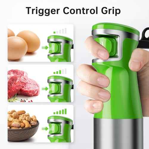 Immersion Blender Handheld Corded Hand Blenders Set 1100W