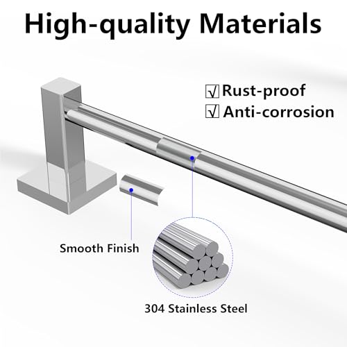 Towel Bar Towel Racks for Bathroom Wall Mounted