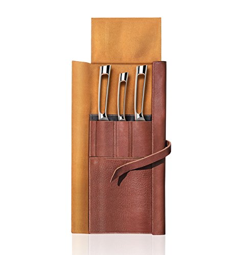 N1 Series 4 Piece Leather Roll Knife Set (4 Count)