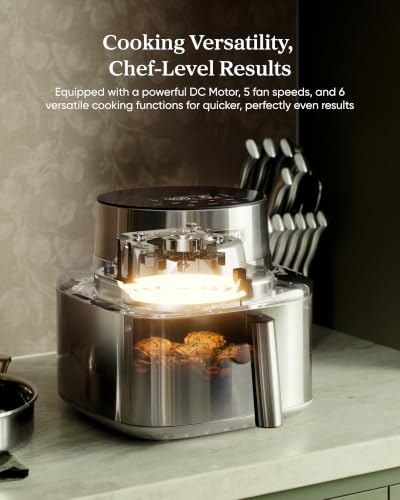 Iconic Stainless Steel Air Fryer