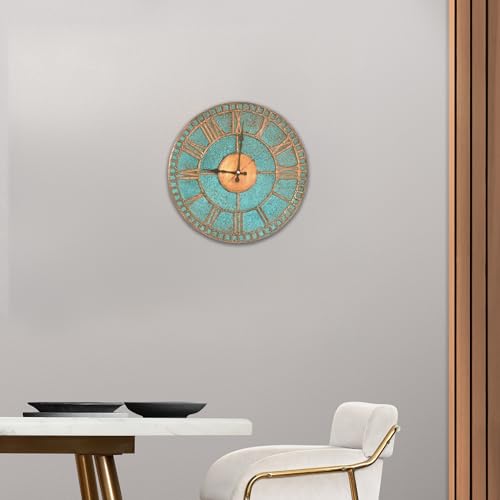 Handmade Copper Wall Clock Artisan Touch in Every Piece