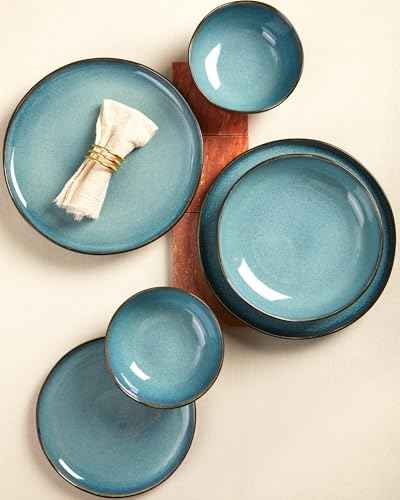 Stoneware Dinnerware Sets for 4