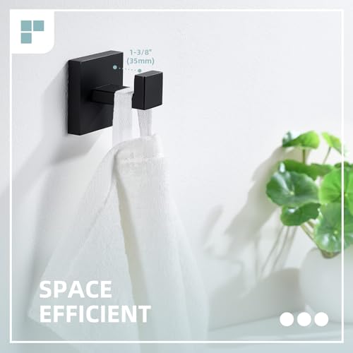 Towel Hook Matte Black