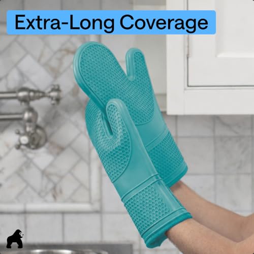 Silicone Oven Mitts (2 Count)