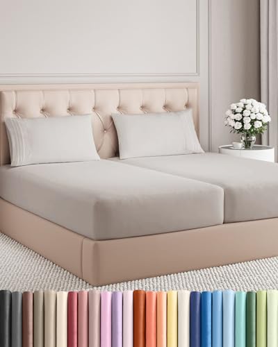 Split King Size 5 Piece Sheet Set