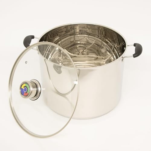 21.5 Quart Water Bath Canner with Pressure Gauge