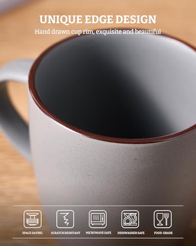 Mercury Coffee Mugs 13 oz (6 Count)