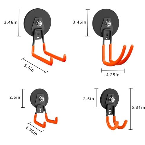 Strong Garage Magnetic Hooks Heavy Duty