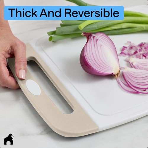 BPA Free Reversible Kitchen Cutting Board (3 Count)