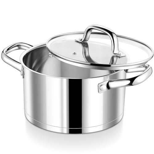 5 Quarts Stock Pot with Lid