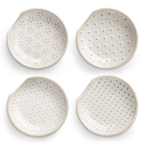 4 Pack Spoon Rests for Stove Top