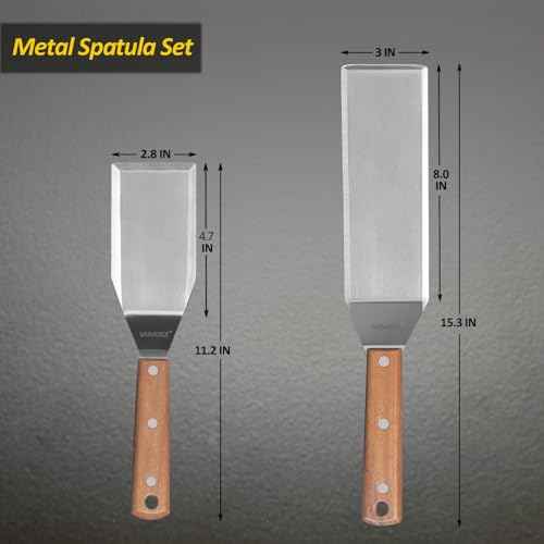 Stainless Steel Spatula Set