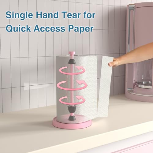 Pink Paper Towel Holder Countertop