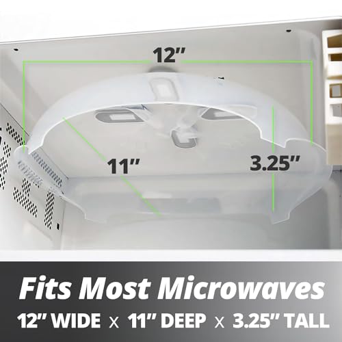 Magnetic Microwave Splatter Cover for Food