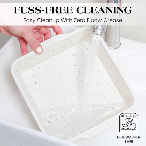 8x8 inch Silicone Square Cake Pan