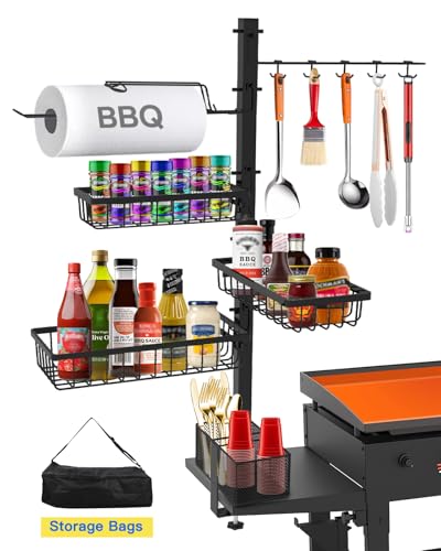 Griddle Caddy for Blackstone Griddle Accessories with Powder Coating