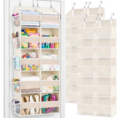 2 Pack Over the Door Organizer 5 Tiers (2 Count)
