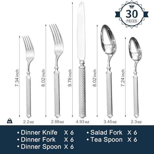 Silverware Set for 6