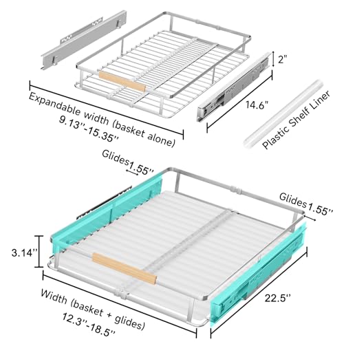 Expandable Pull Out Cabinet Organizer