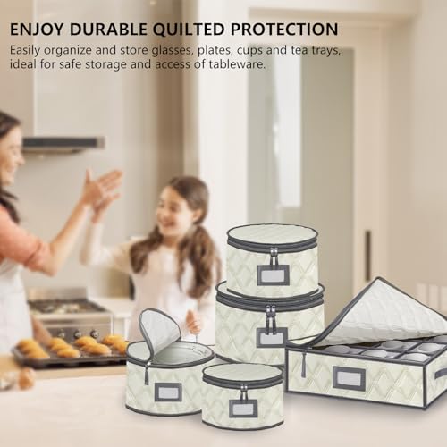 5 Pack China Storage Containers Set