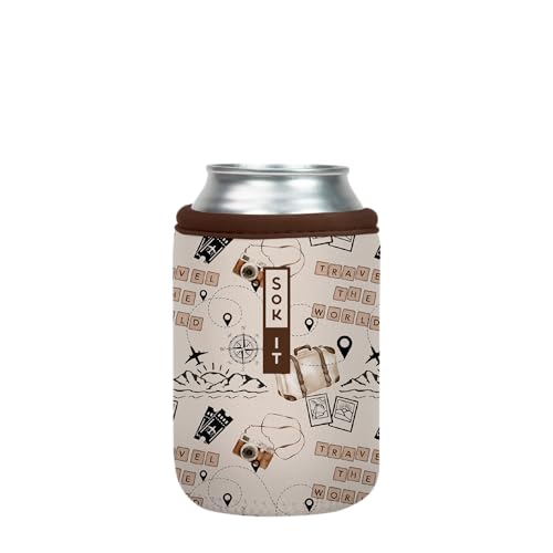 CanSok Sleeve for Beer & Soda Insulated Neoprene Cover