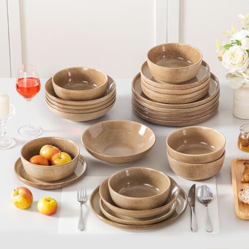 ANYA 24 Pieces Plates and Bowls Set