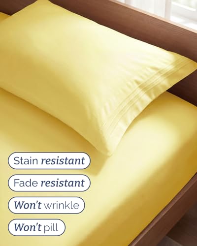 Twin Size 3 Piece Sheet Set (3 Count)