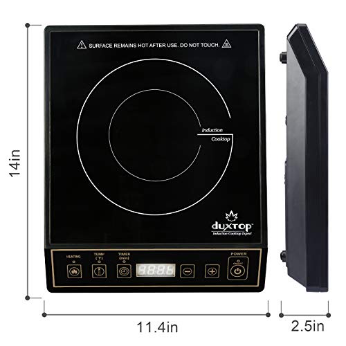 1800W Portable Induction Cooktop Countertop Burner