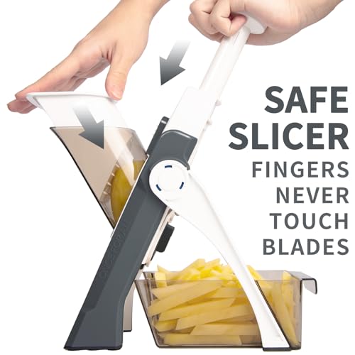 Safe Mandoline Slicer Kitchen