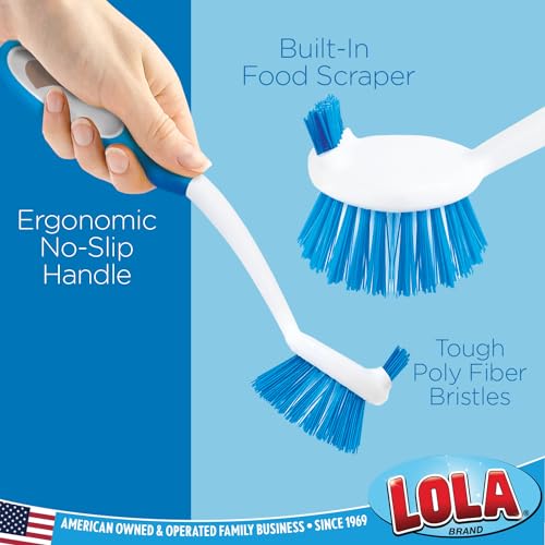 Dish Brush Kitchen Scrubber (6 Count)