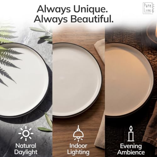 24 Piece White Dinnerware Set for 6 (24 Count)