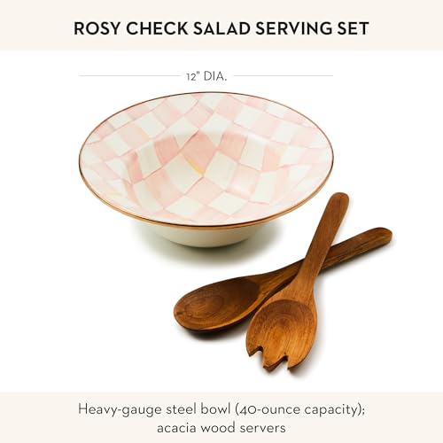Enamel Salad Serving Set