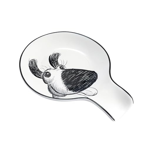 Doodle Pawtrait Spoon Rest for Stove Top