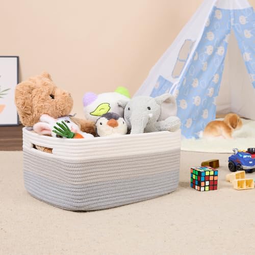 Large Storage Baskets for Shelves (2 Count)
