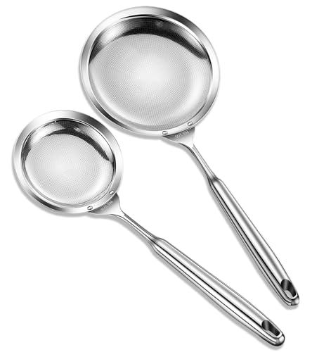 Multi functional Skimmers Spoon Strainer Set (2 Count)