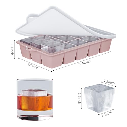 Silicone Ice Cube Tray 2 Pack (2 Count)