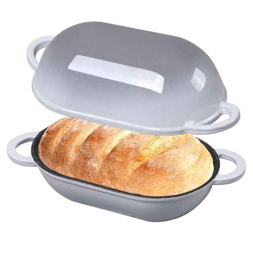 2.5 QT Enameled Cast Iron Sourdough Bread Oven